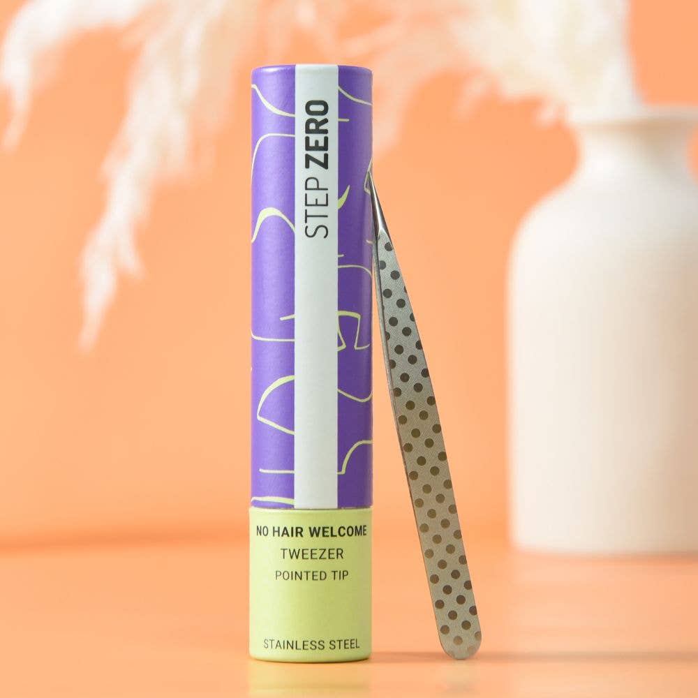 STEP ZERO Skincare - Wholesale Tweezers - Pointed Tweezers | Zero Waste | Valentine's Gifts under $206