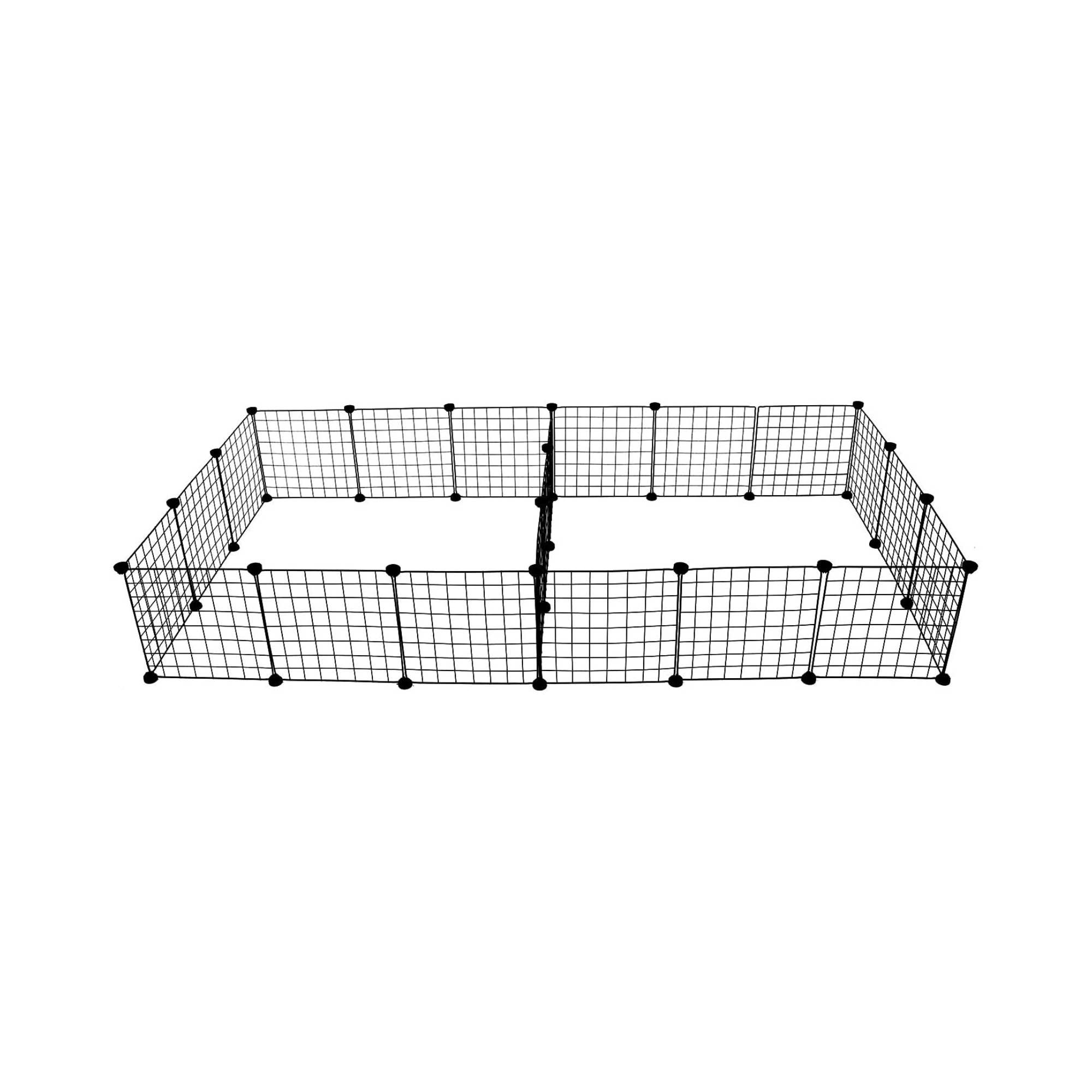 Midlee Designs – wholesale Retailer display – Pets – Midlee Guinea Pig Cage Panels- Set of 24 DIY Piggie Cage7