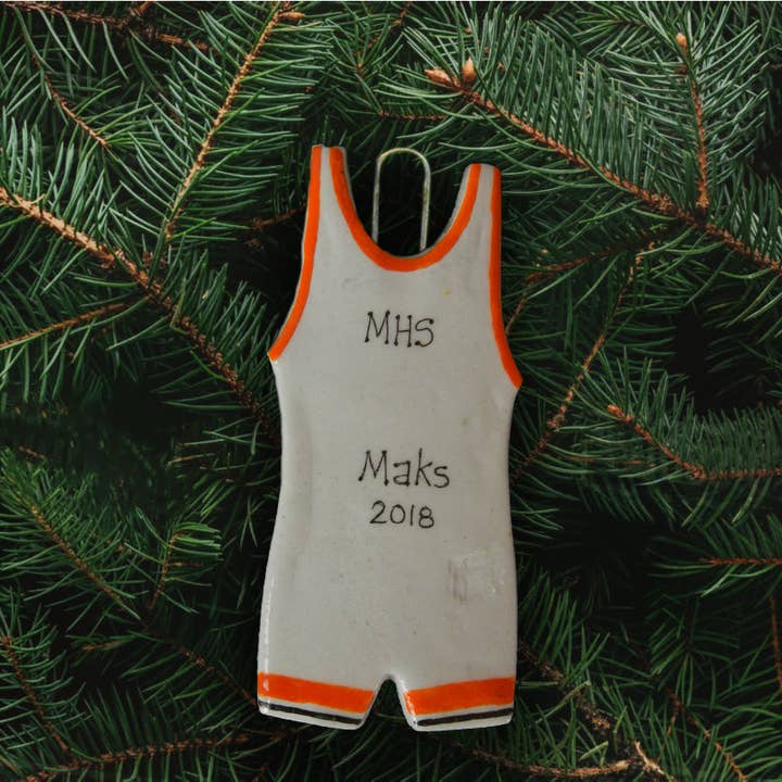 Ornamento per uniforme da wrestling (canottiera) per la vendita all'ingrosso da parte di Dough Delights, Inc