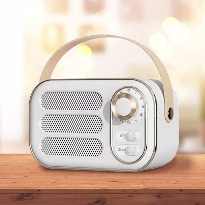 42POPS - Vendita all'ingrosso Casse audio - "...Altoparlante Bluetooth Retrò Ricaricabile