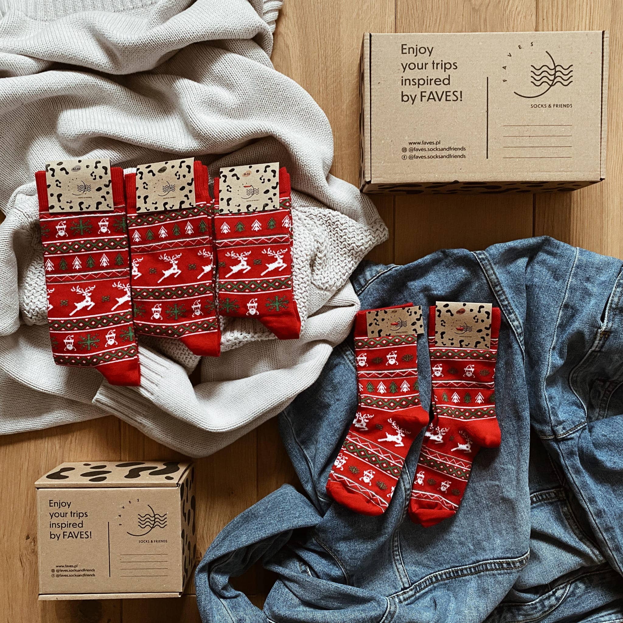 Faves. Socks&Friends - Vendita all'ingrosso Calzini - Bambini - Calzini Elfi per Bambini della Collezione Natalizia3