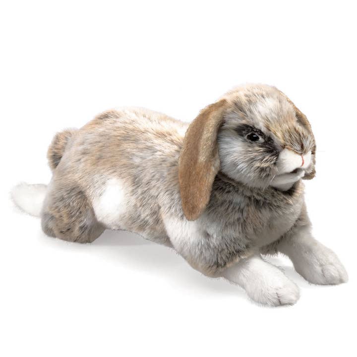 Konijntje met hangoren 2892/ Konijn, Holland Lop voor wholesale door FOLKMANIS-PUPPETS