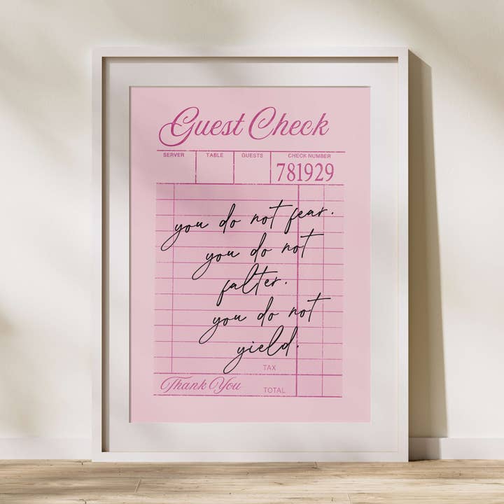 ACOTAR Art Print - Rhysand Quote Wall Art Bookish Decor Gift for wholesale by Well Read Babes