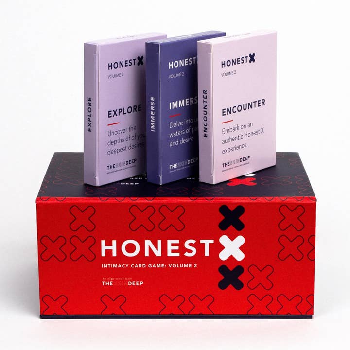 Honest X: Intimacy Card Game Vol. 2 for wholesale by THE SKIN DEEP