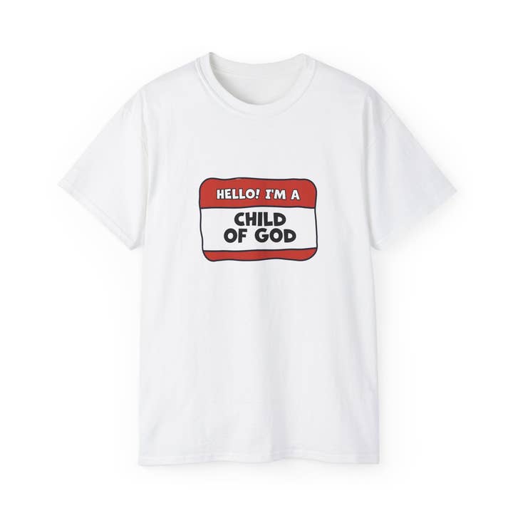 Kind van God T-Shirt Unisex 100% Katoen USA T-Shirt (V3) voor wholesale door VILNO Apparel