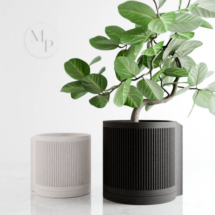 Modernized Pottery - Wholesale Wall Planter - Hanging STREAM Wall Planter