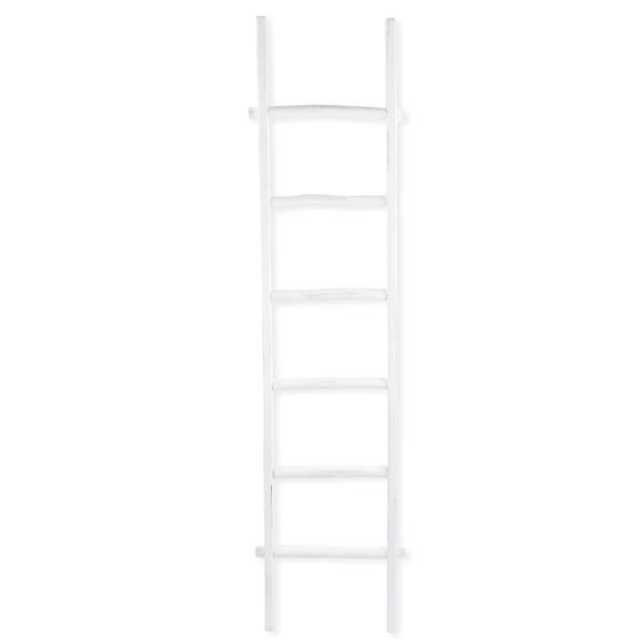 Cheungs Home Decor – wholesale Fristående hylla – Atwater Rustik vit stege - | Display | Stege |