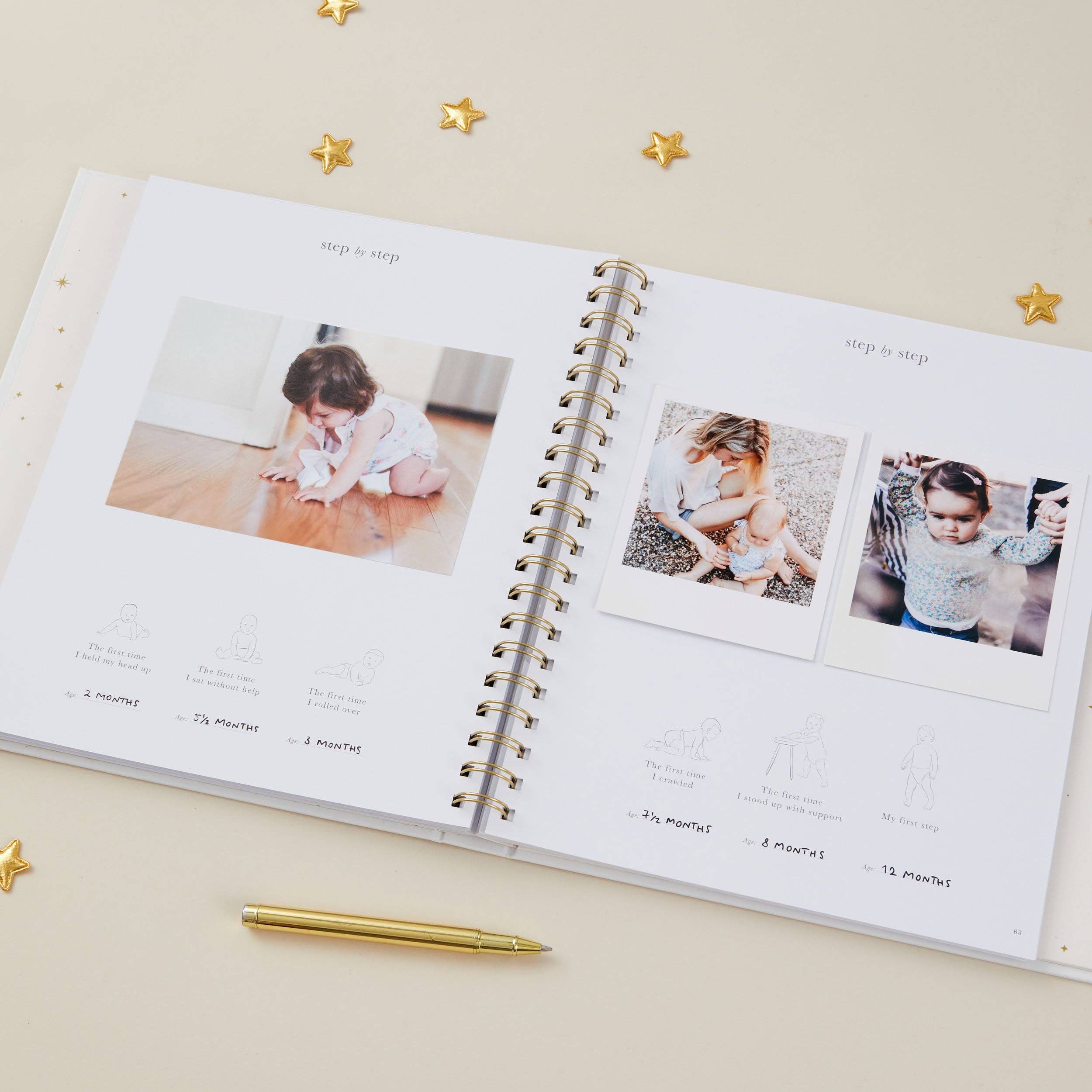 Blush And Gold - Wholesale Memory Book - Kids & Baby - My Baby Book - Pearl (Cloth) luxury keepsake memory baby boo11