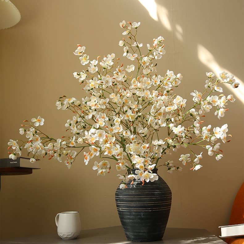 ACNITE(We cover U.S. import duties) - Wholesale Artificial Flowers - Artificial Cherry flower silk Plum Peach Blossom Linglan1