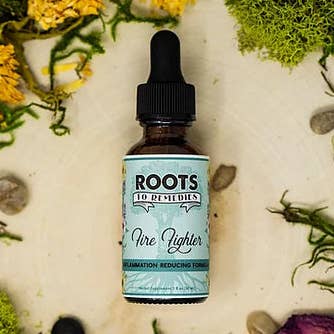 “FIRE FIGHTER” INFLAMMATION REDUCING HERBAL EXTRACT for wholesale by Roots To Remedies