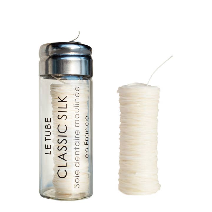 LE TUBE - Wholesale Floss - 100% silk dental floss - 1 bottle +2 refills