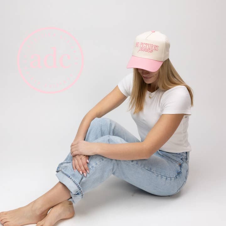 Boné de Beisebol Sem Fotografias, Por Favor por atacado de AshleighDesignCo