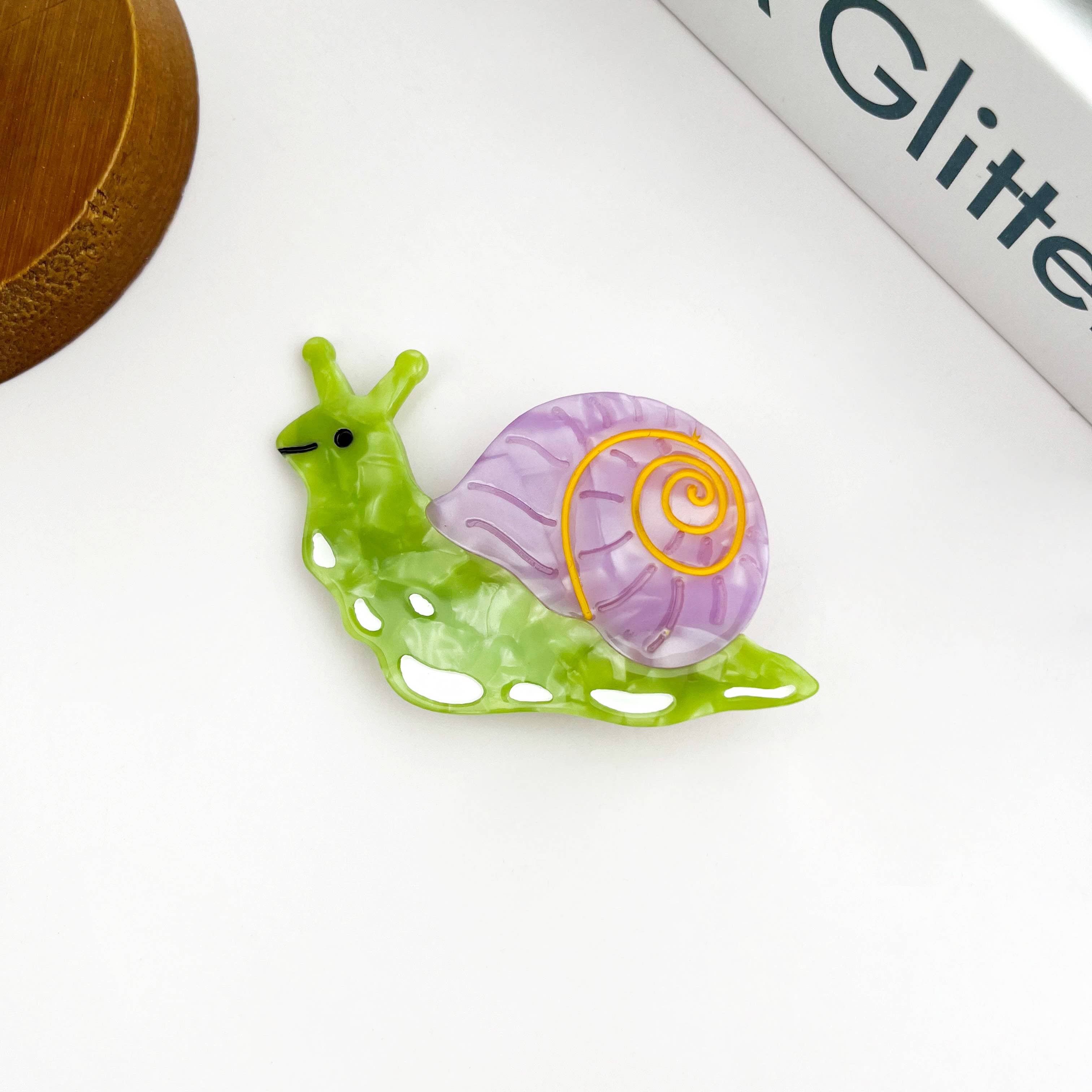SoapElenGlen - Wholesale Hair Clip - Women's - Whimsical Animal Side Hair Clips, Alligator Barrette1