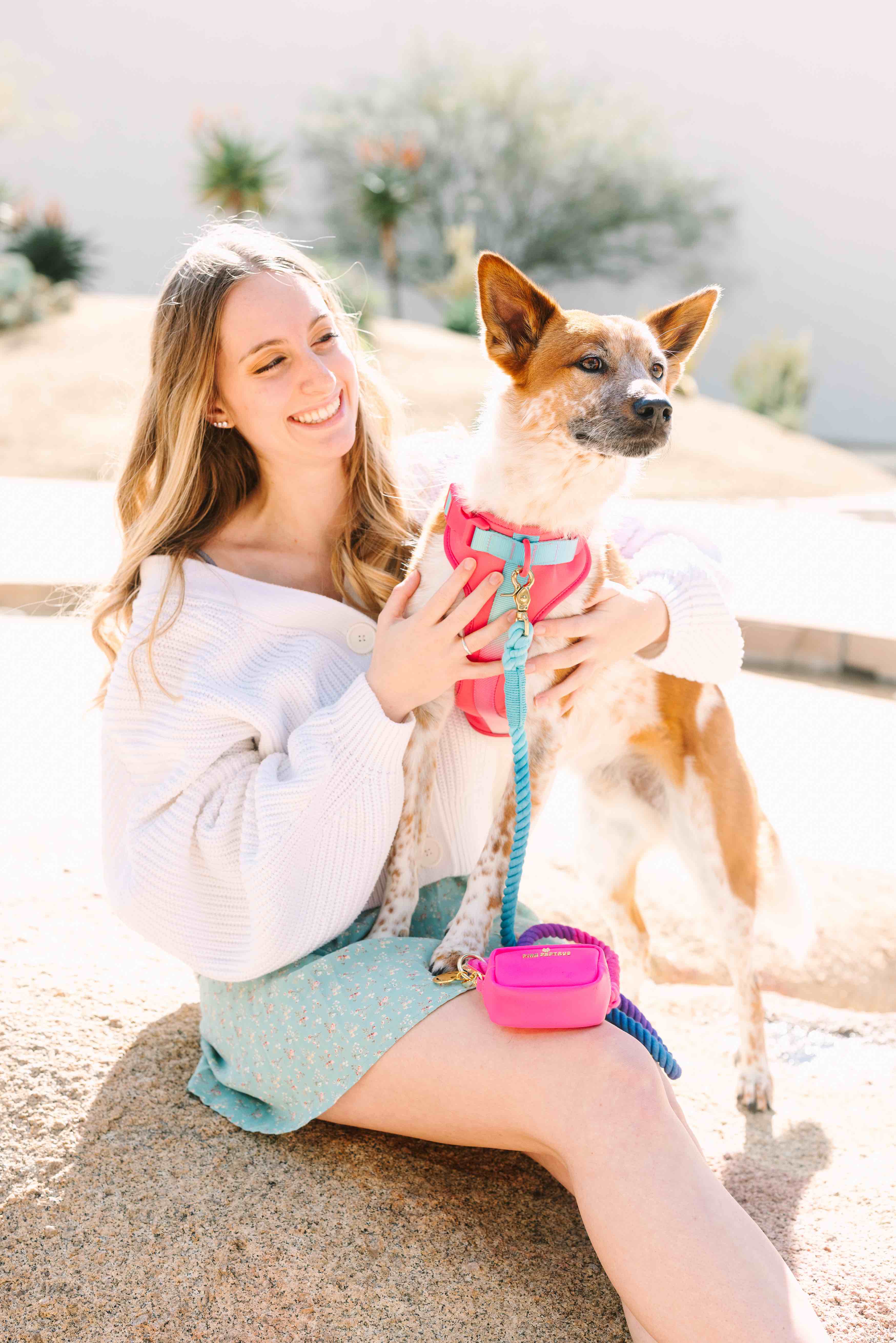 Pink Papyrus | Premium, Durable, & Stylish Dog Products - Wholesale Tuig voor huisdieren - Hond - Stasia hondenharnas | No pull hondenharnas in roze18