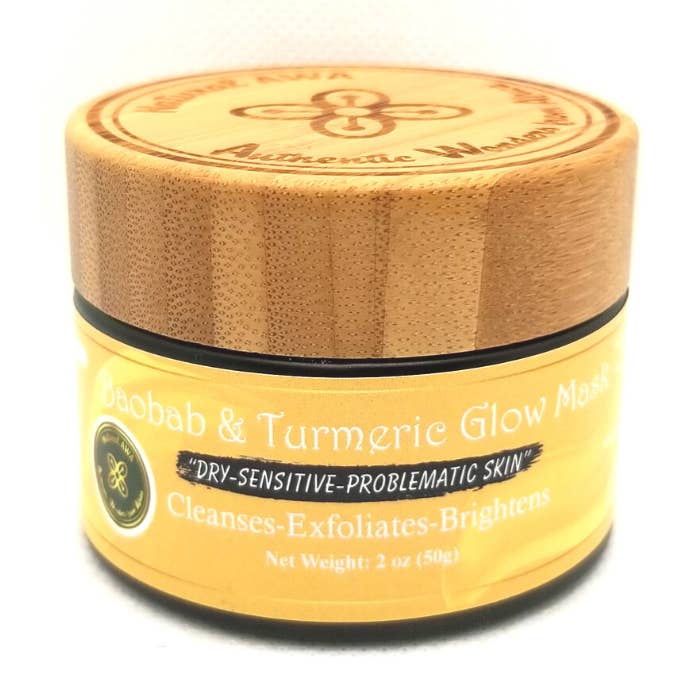Natural AWA (Authentic Wonders from Africa) - Wholesale Skincare Face Mask - BAOBAB & TURMERIC GLOW MASK