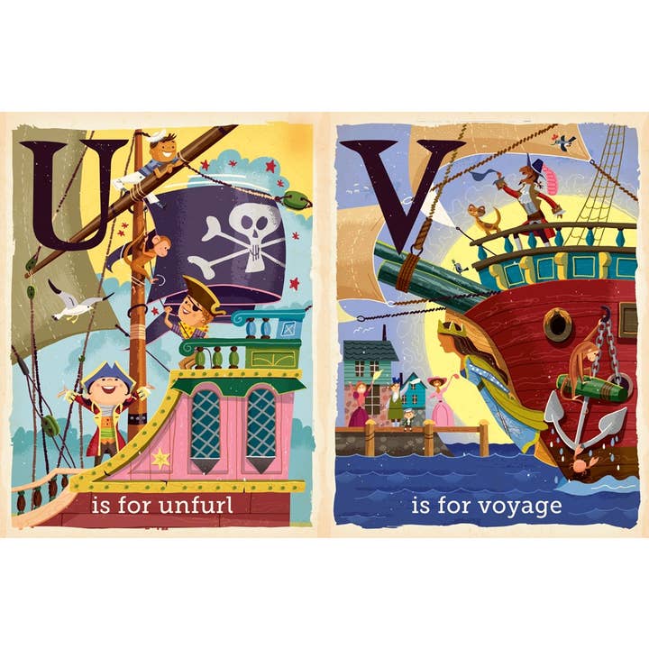 Gibbs Smith - Wholesale Baby & Toddler Book (0-2) - P is for Pirate3