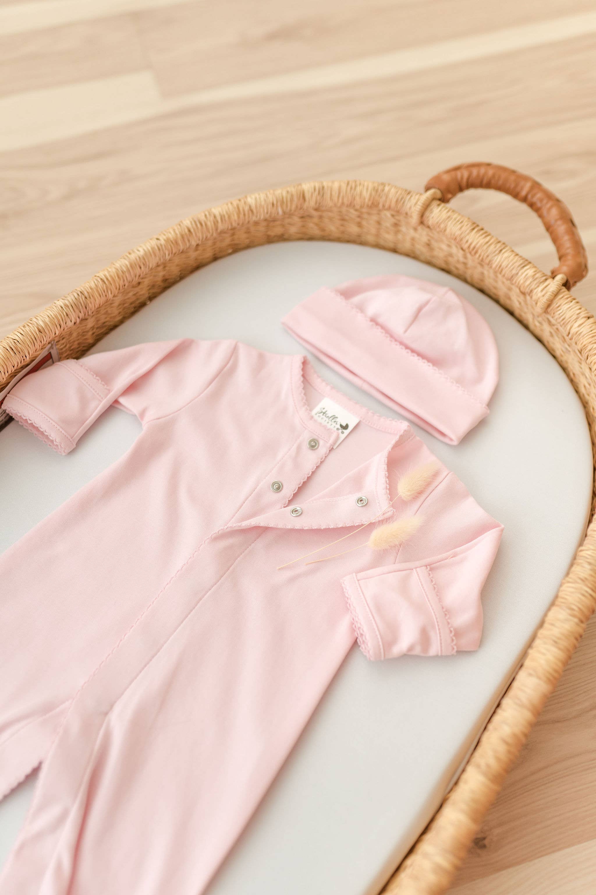 Stroller Society – Engroshandel Tøjsæt - Baby – Sæt til nyfødte i pima-bomuld - tøj til nyfødte til broderi6