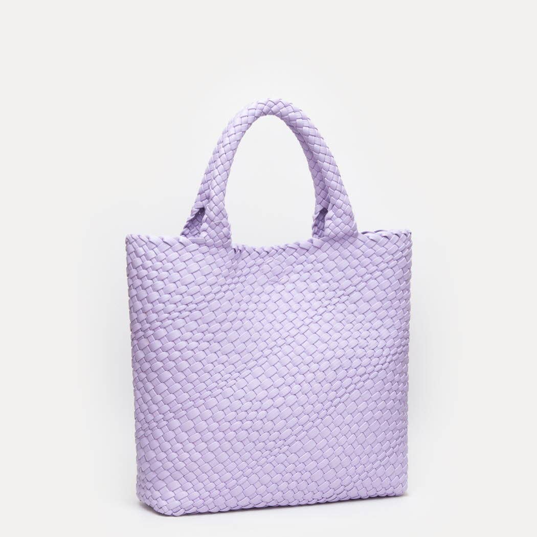 Fashion City – wholesale Tote bag – Women's – Woven Braided Tote Bag With Wristlet Pouch10