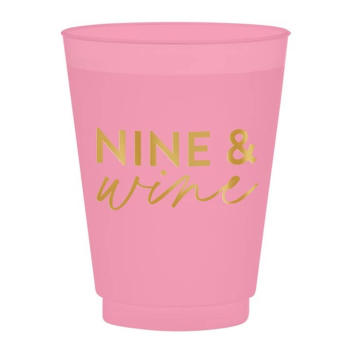 Frost Cup - Nine And Wine - 6 ct for wholesale by Slant Collections by Creative Brands