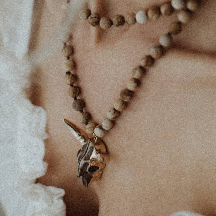 Nya Rose - Wholesale Pendant/Charm Necklace - Texas Horn Pendant8