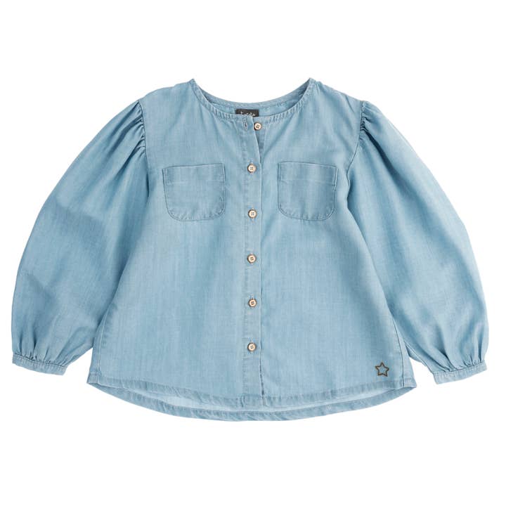 Kid Tencel Blouse S90121 for wholesale by Tocoto Vintage