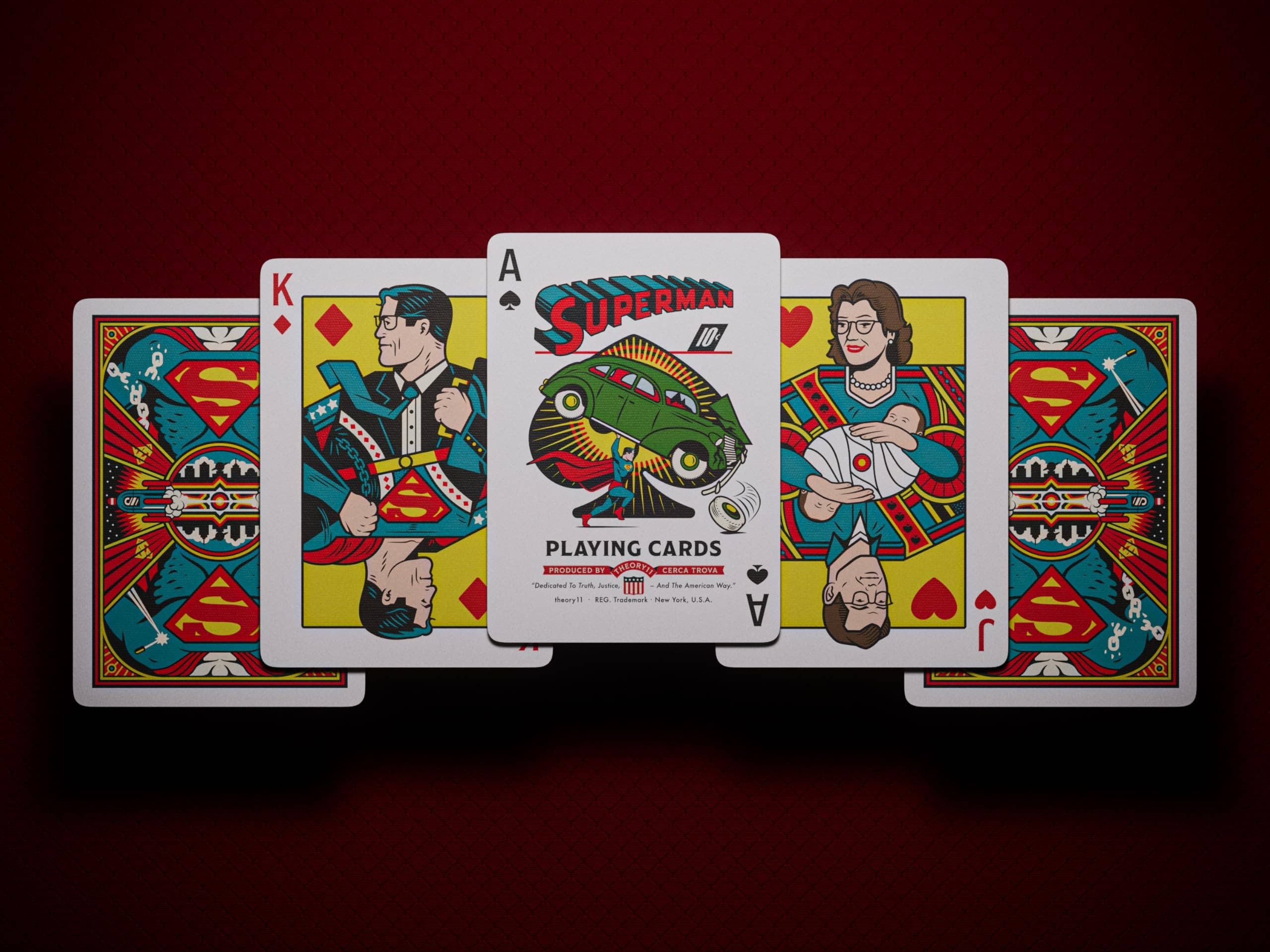 Cardshouse - Wholesale Playing Cards - Superman Playing Cards Theory113