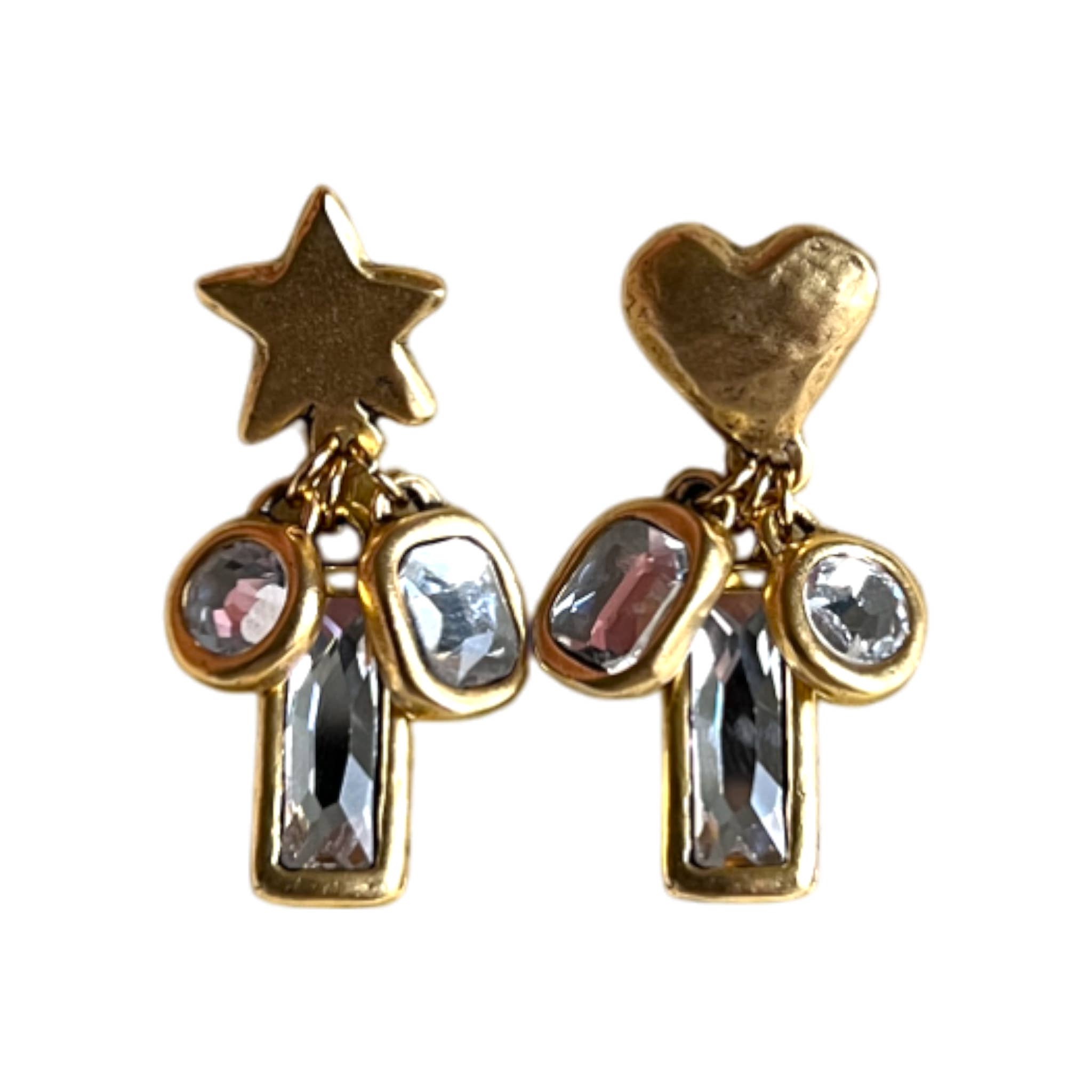 sccollection - Wholesale Dangle Earrings - Stevie Star & Heart Earrings