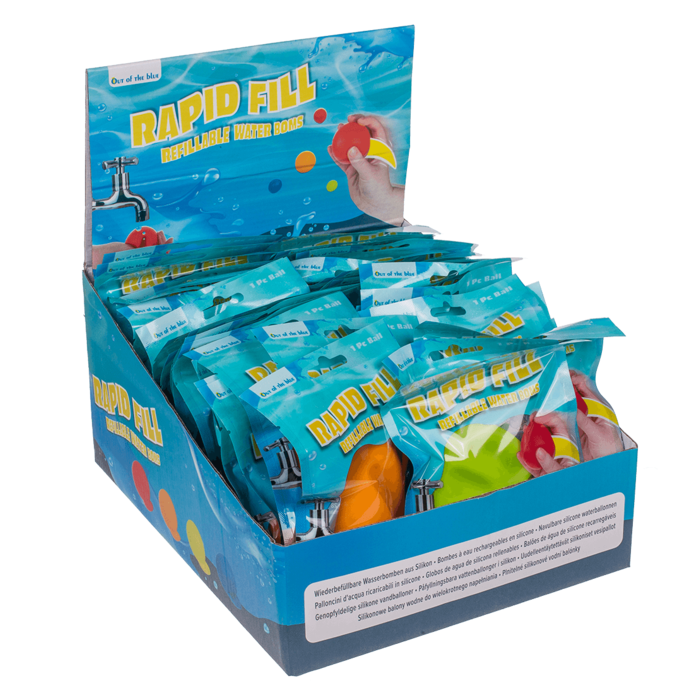 Out of the blue KG - Wholesale Beach/Pool Toy - Kids & Baby - Reusable Waterbomb Beach/Pool Toy, 4 Colors2