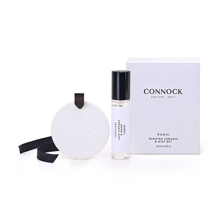 Kukui Scented Ceramic & Mist Set for wholesale by Connock England