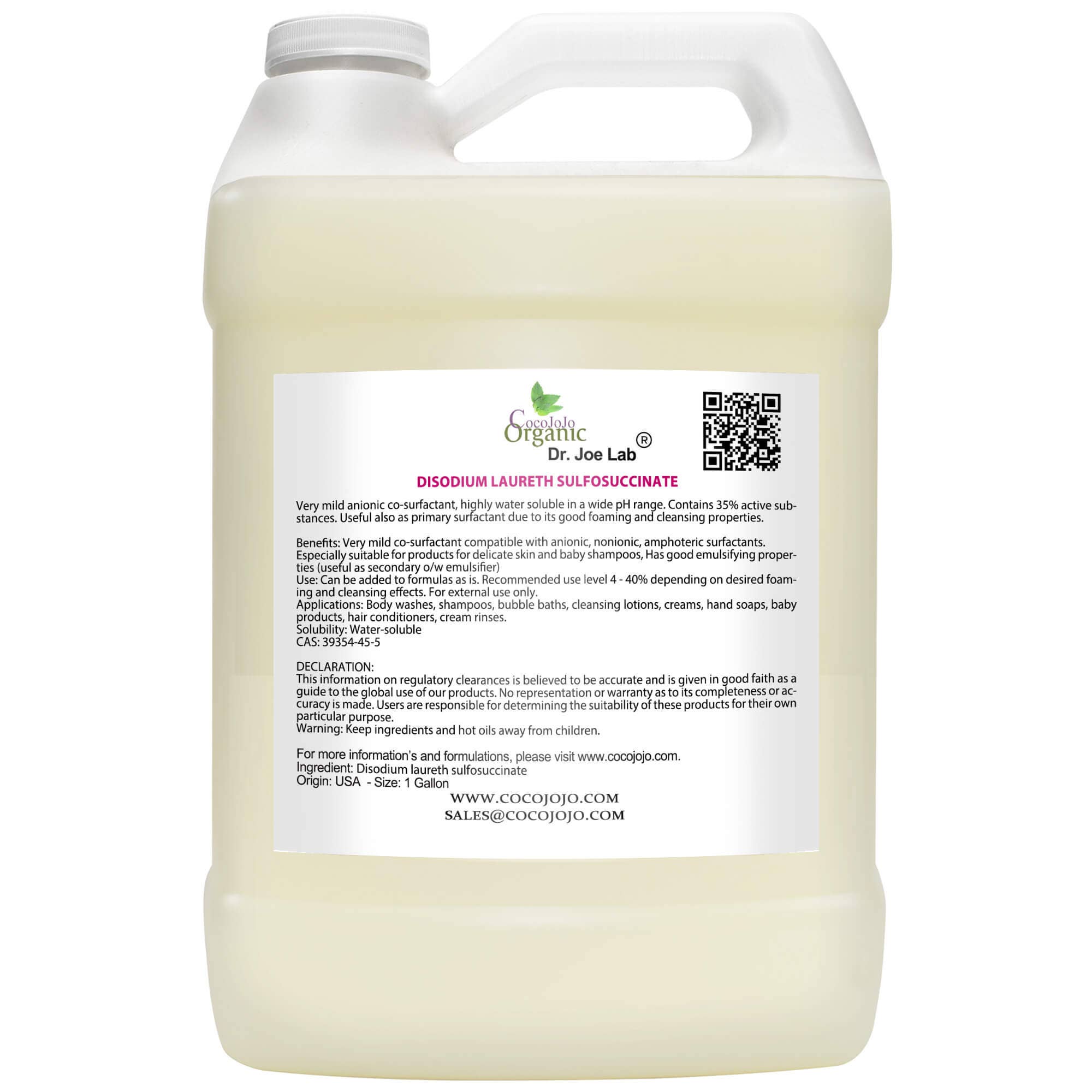 Coco jojo - Wholesale Facial Cleanser - Disodium Laureth Sulfosuccinate1