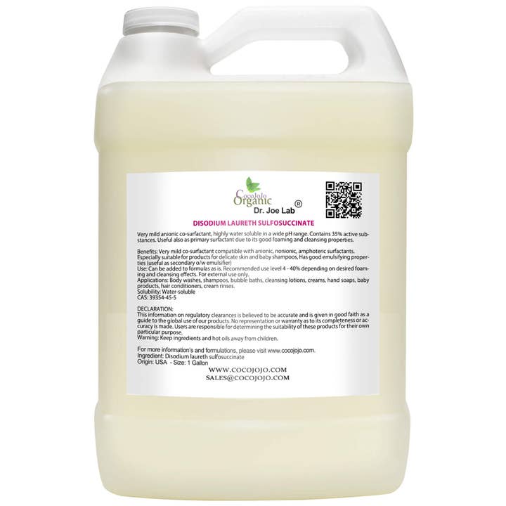 Coco jojo - Wholesale Facial Cleanser - Disodium Laureth Sulfosuccinate1