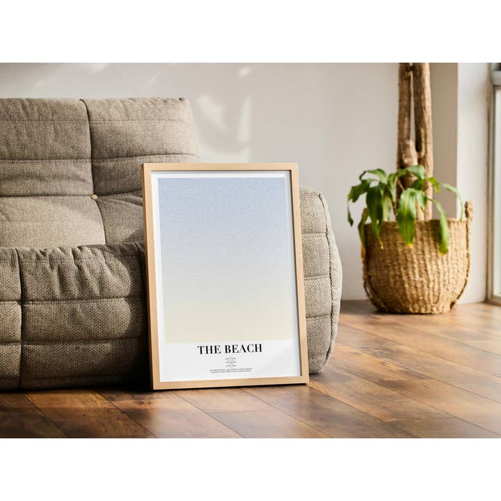 Fade Out Prints – Impressão artística por atacado – Pôster do Roteiro do Filme The Beach, Arte do Roteiro8