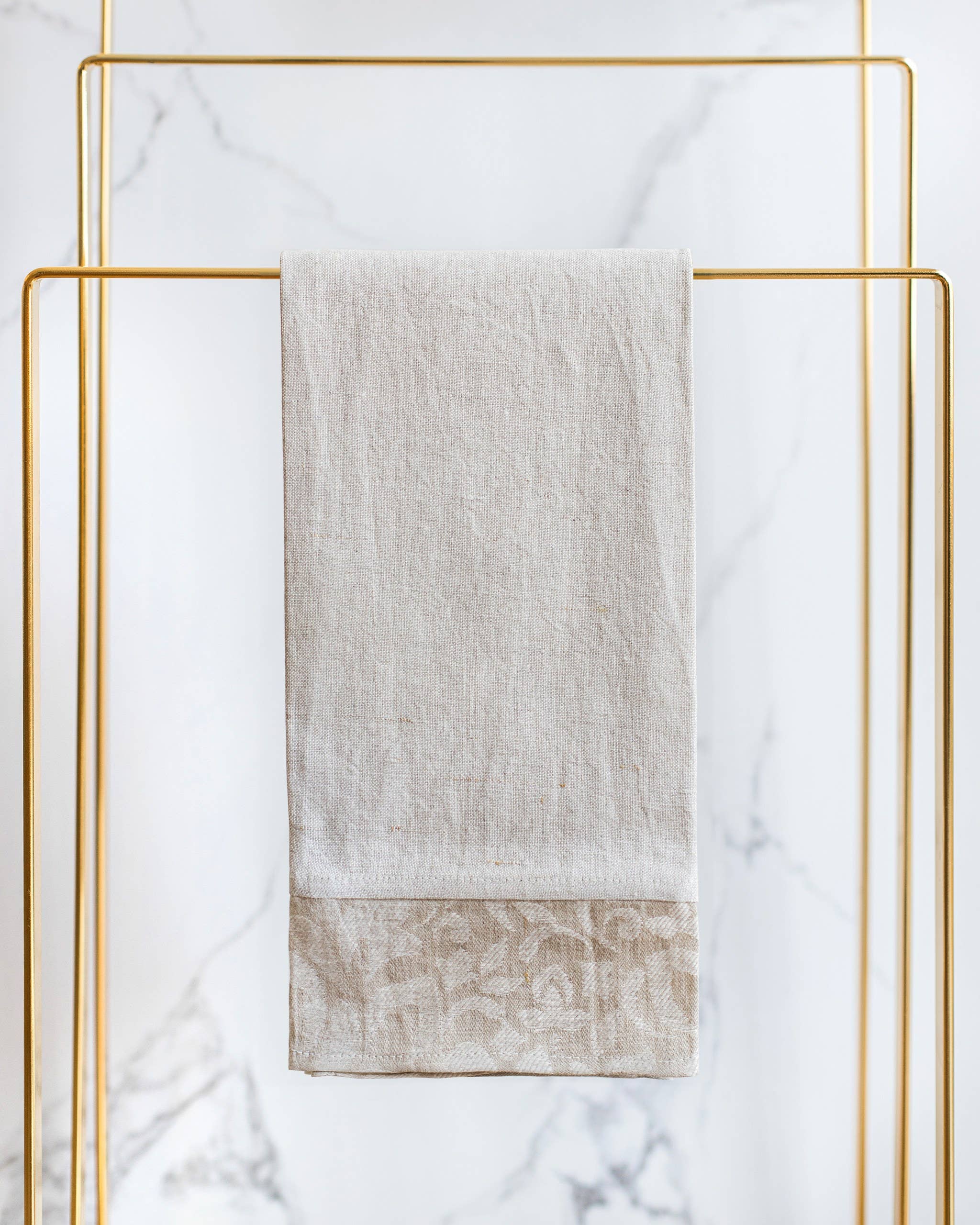 Linen Way Inc. - Wholesale Hand Towel - Foliage Linen Guest Towels - Available in 5 Colors, Set of 62