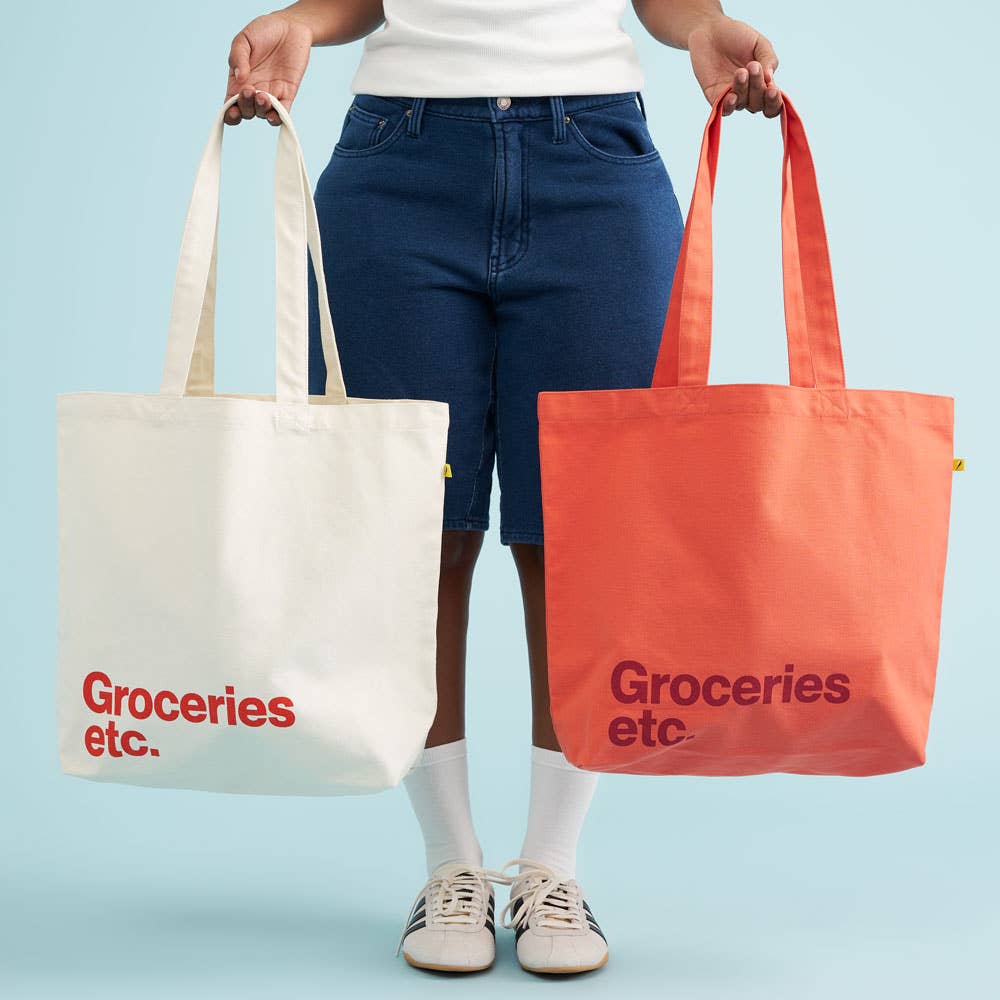 Fluf - Vente Tote bag – femme - Roomy Classic - Épicerie Coquelicot Naturel2