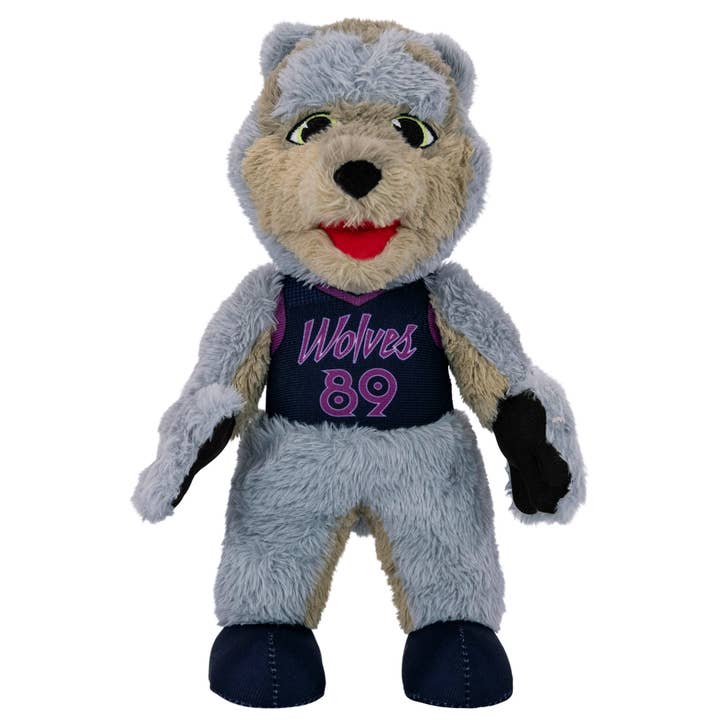 Peluche Bleacher Creatures Minnesota Timberwolves Crunch de 10 pouces pour la vente par Uncanny Brands