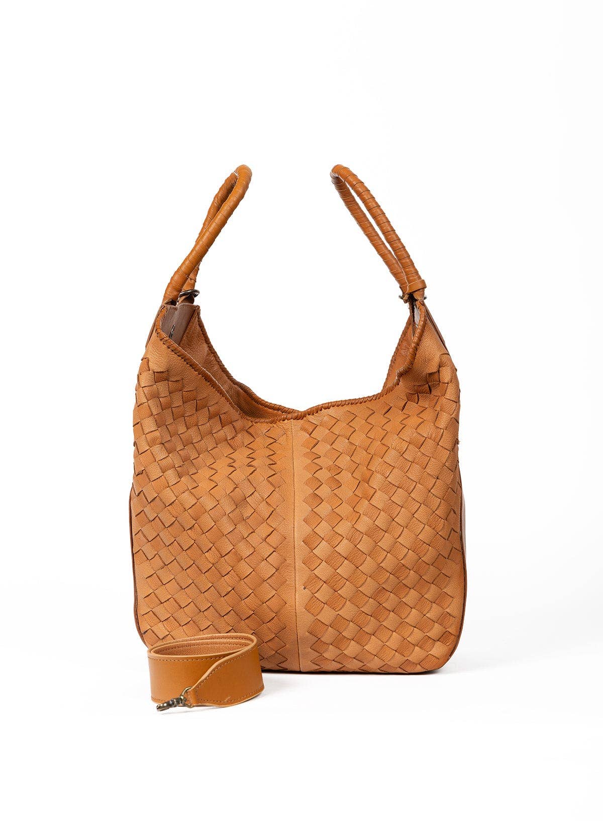 Deux Mains: Haiti Fair Trade - Wholesale Tote Bag - Women's - All Day Leather Tote6