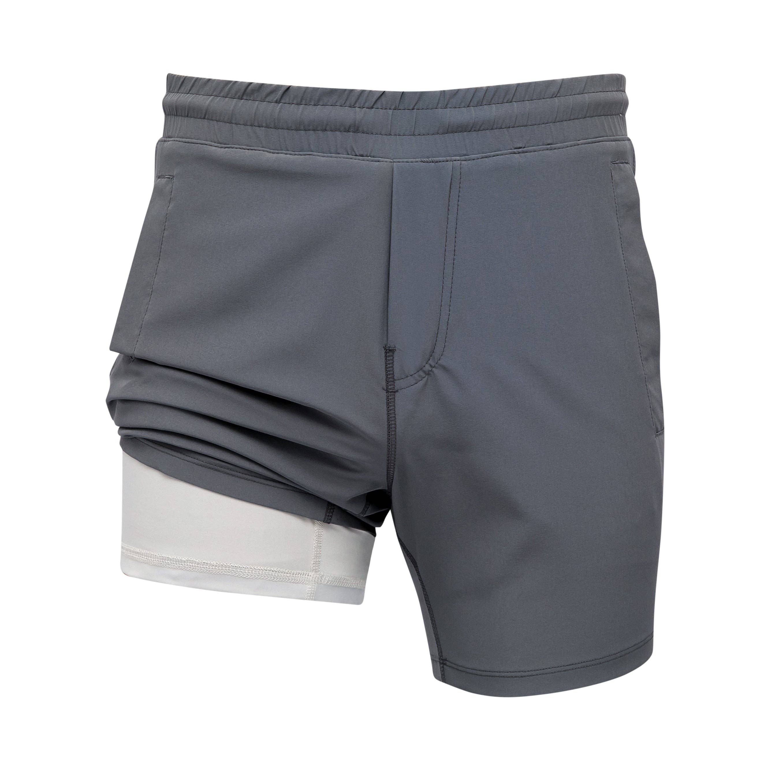 Meripex Apparel - Wholesale Athletic Shorts - Men's - Charcoal Grey Freeballers - Sport Shorts8