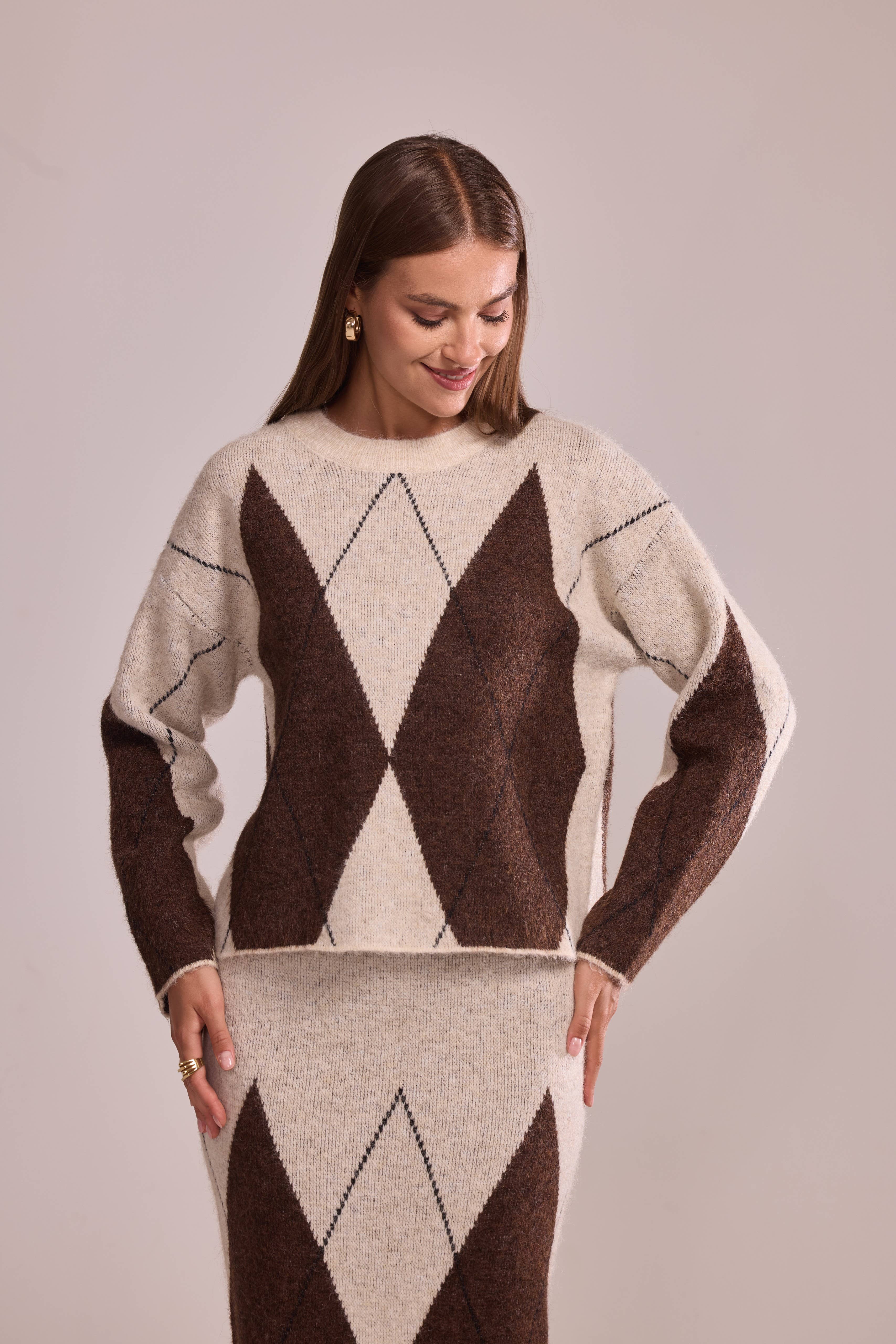 Cherry Paris - Wholesale Top & Skirt Set - Women's - Zita Set - IY2570010