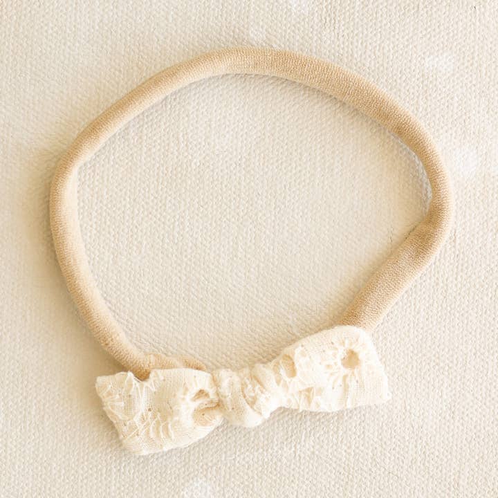 Bitty Classic Knot Headband // Poppy for wholesale by Acre