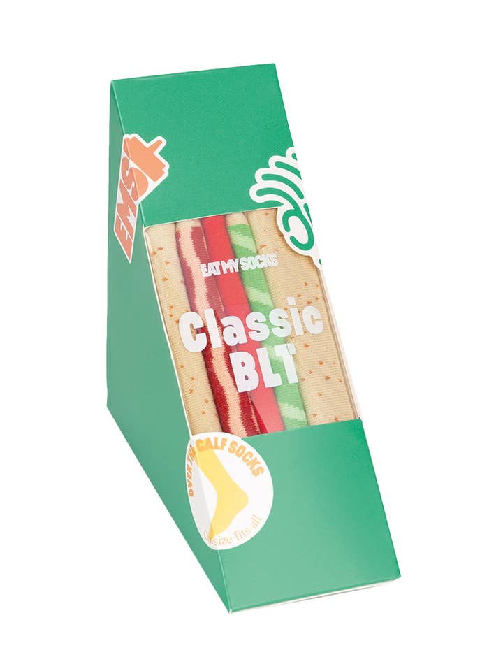 Eat My Socks Socks Classic BLT and other Purchase Wholesale union jack socks. Free Returns & Net 60 Terms on Faire trending on Faire.