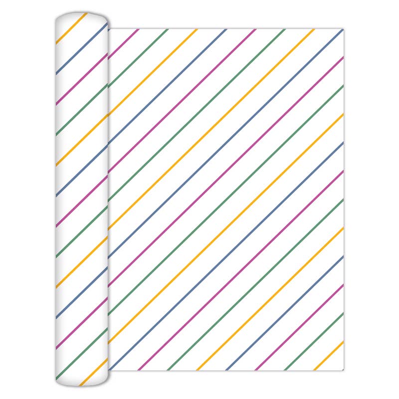 Home Fashion - Carl Dietrich GmbH - Wholesale Table Runner - Airlaid Table Runner 250 cm x 33 cm - Diagonal Stripes0