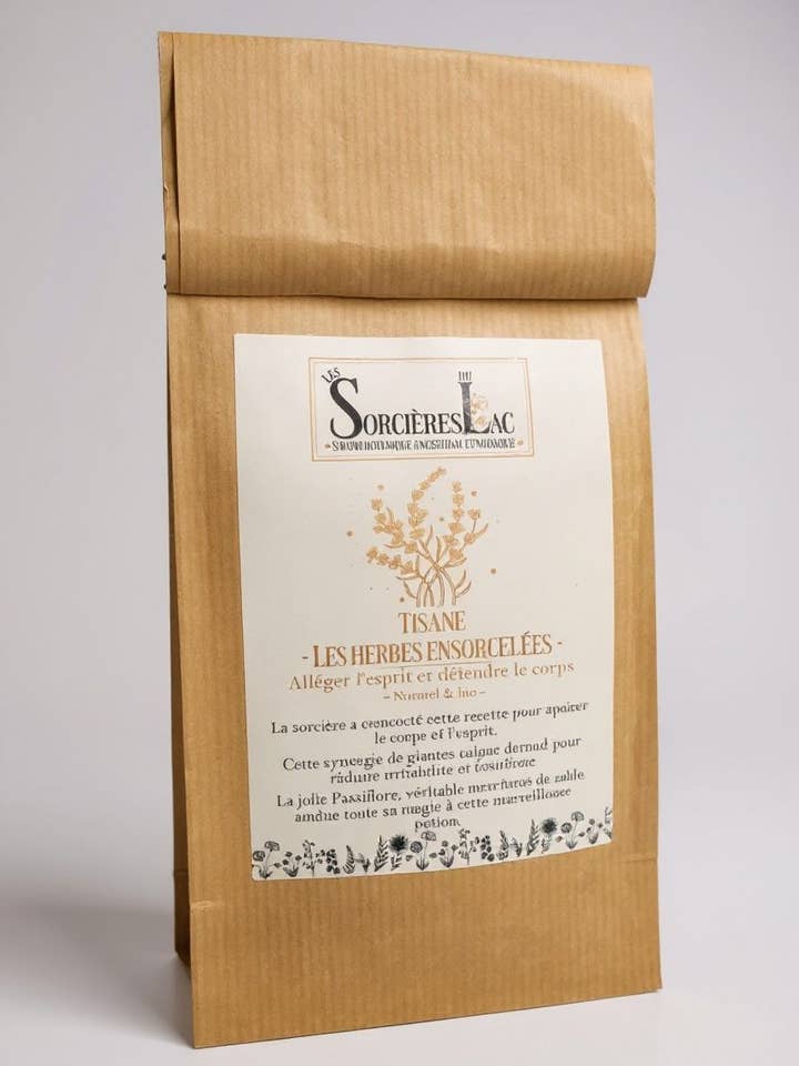 Bewitched Herbs Herbal Tea - Lighten the Mind and Relax the Body for wholesale by Les sorcières du lac