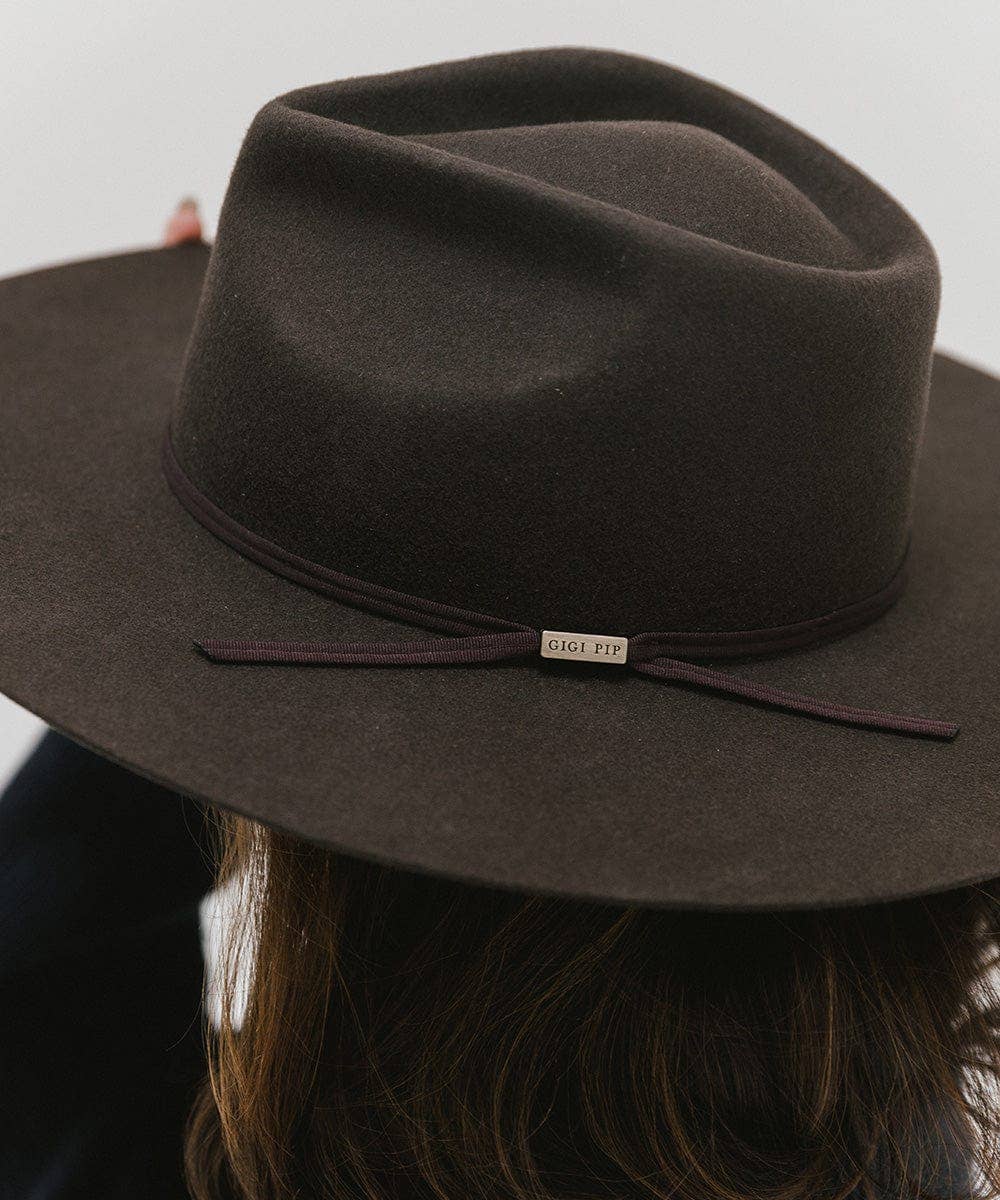 Gigi Pip – Fedora - Mulher por atacado – Emery Teardrop Fedora25