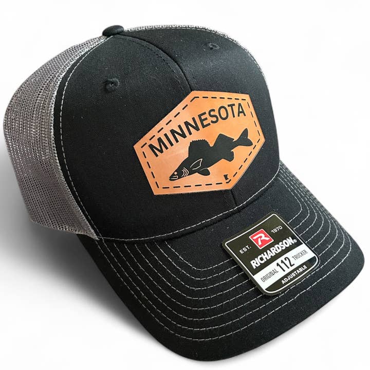 Minnesota Walleye - Richardson 112 Trucker Hat - Multiple Colors for wholesale by Brave Mind Hat Co