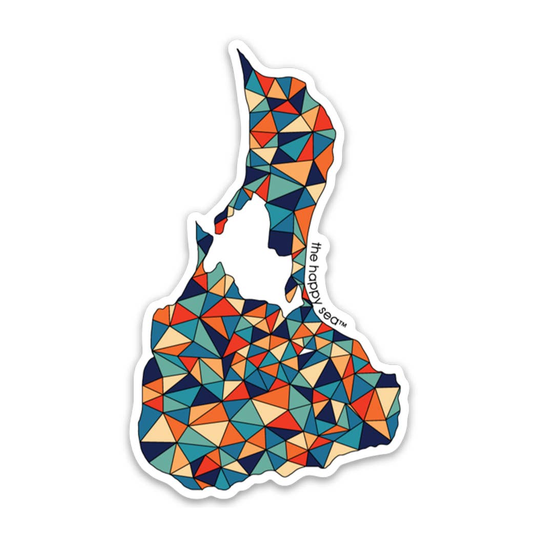 The Happy Sea - Wholesale Sticker - CUSTOM STATE / ISLAND VINYL STICKER2