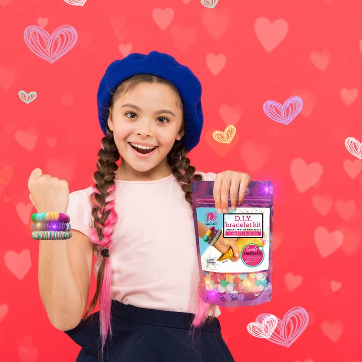 Pix Perfect - Wholesale DIY Jewelry - Kids - D.I.Y. Bracelet Kit - Funfetti Edition2