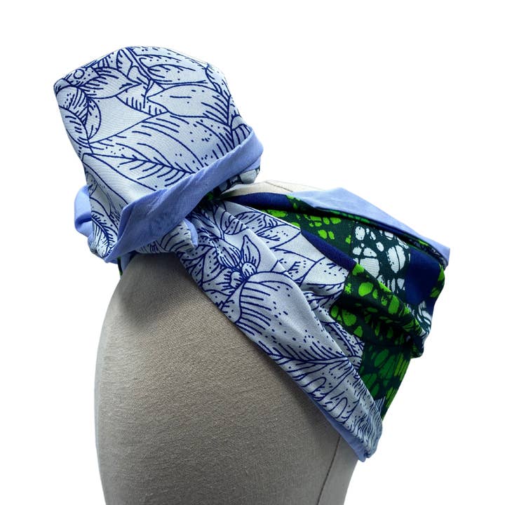 Alice, formbarer Turban-Haarband, handgefertigt in Italien für den Großhandel von L'ughetta