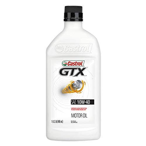 Shop The King - Wholesale Automotive Cleaning Products - Castrol 6146 GTX 10W-40 Motor Oil, 1 Quart, 6 Pack