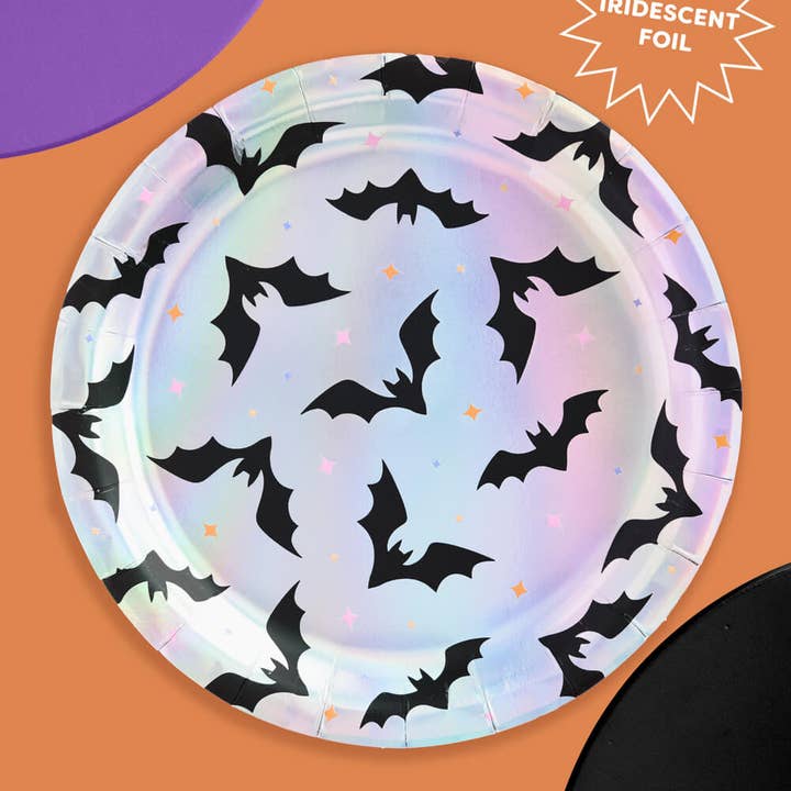 Petit Fetti - Wholesale Disposable Plate - Halloween Plates - 24 paper plates