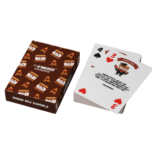 The S'mores Company - Wholesale Playing Cards - S'mores-Themed Playing Cards, Trivia, Challenges7